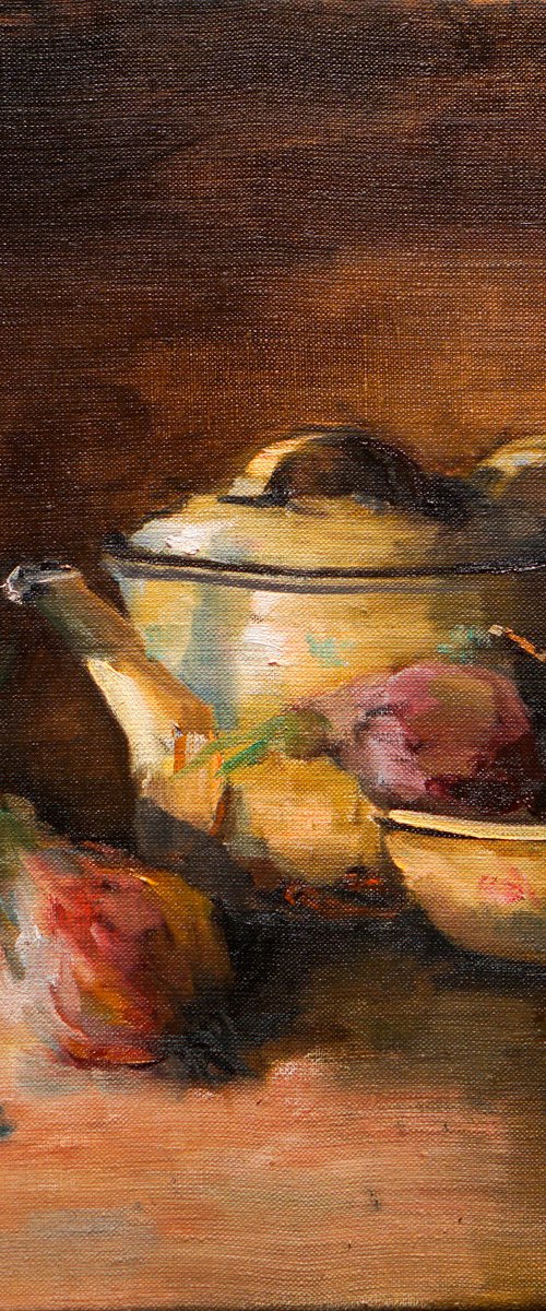 old teapot by pavel filin