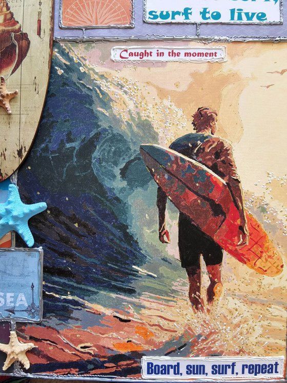 Ride your own wave. Surfing the Moment