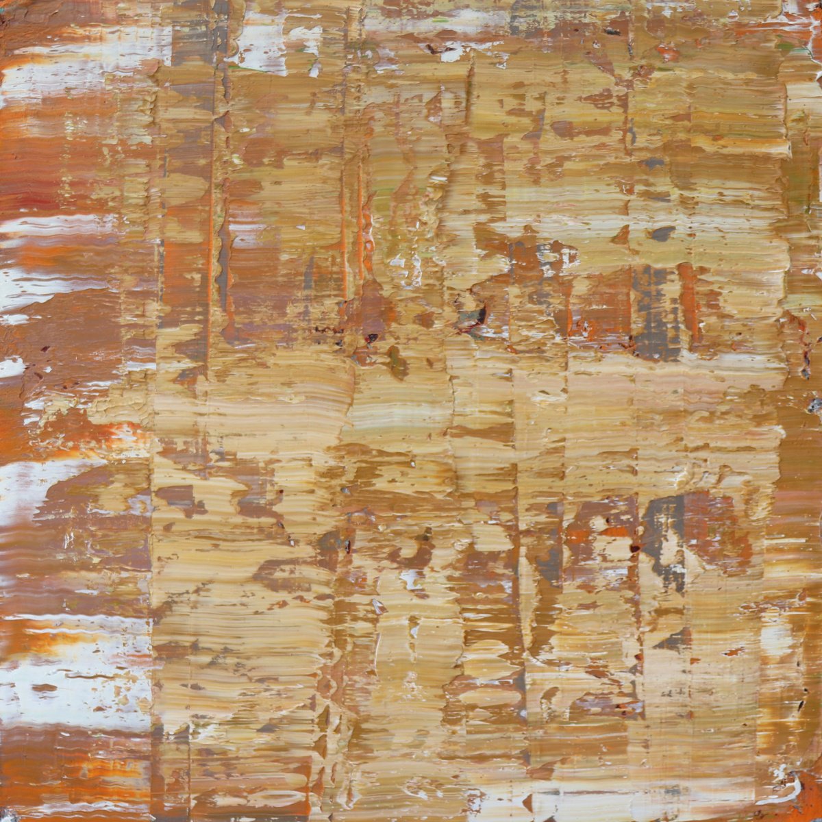 Abstract Oil Painting By Koen Lybaert, 35 X 35", Abstract N°2879, Original Artwork