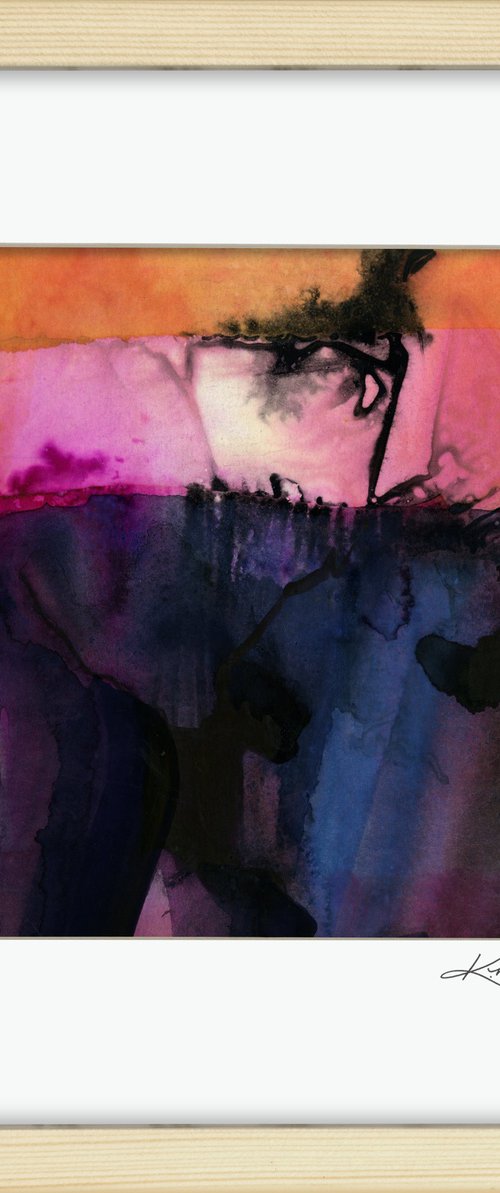 Watercolor Abstraction 123 by Kathy Morton Stanion