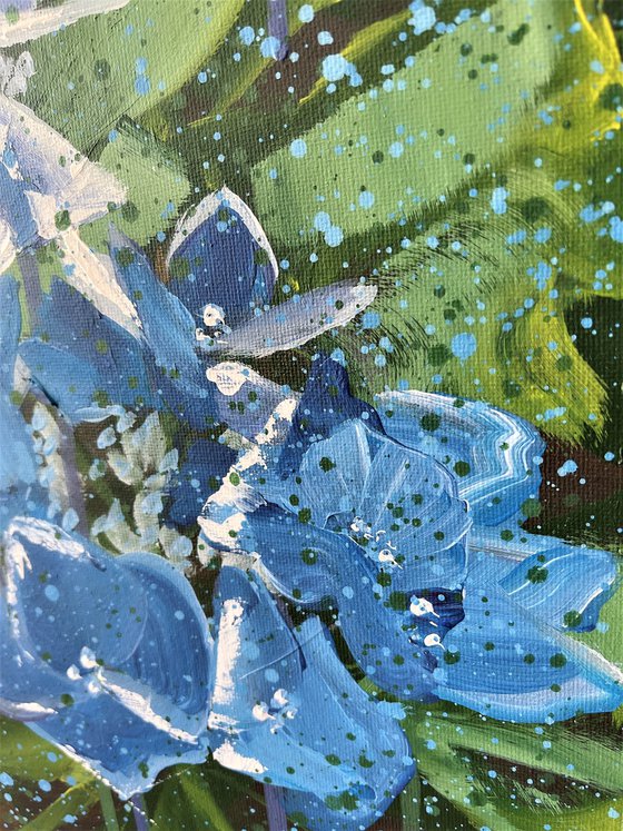 Love Struck – Blue Hydrangea By HSIN LIN