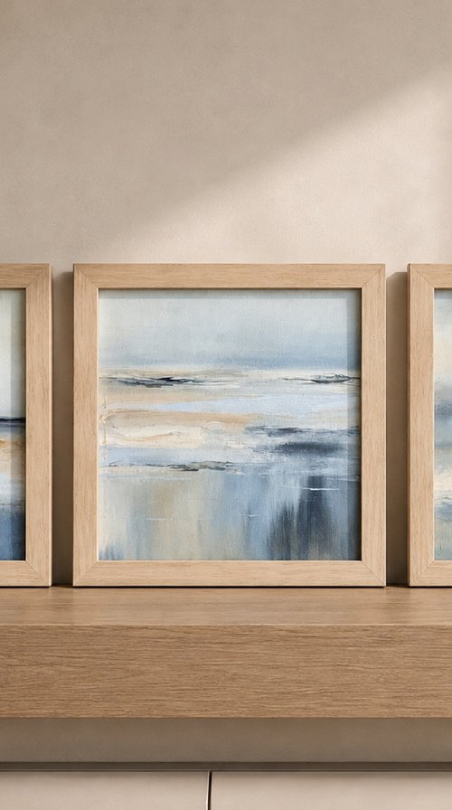 Three Seas, framed by Alena Post