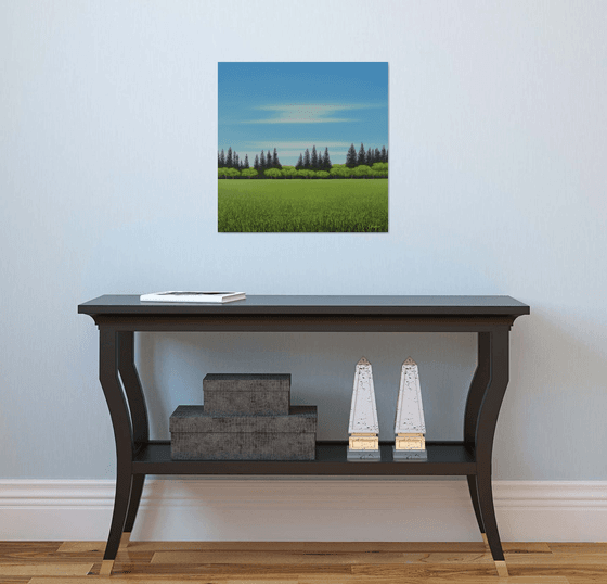 Tree Line - Blue Sky