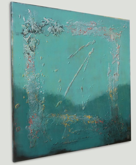 The Blue Lagoon 90x90 cm - 25M