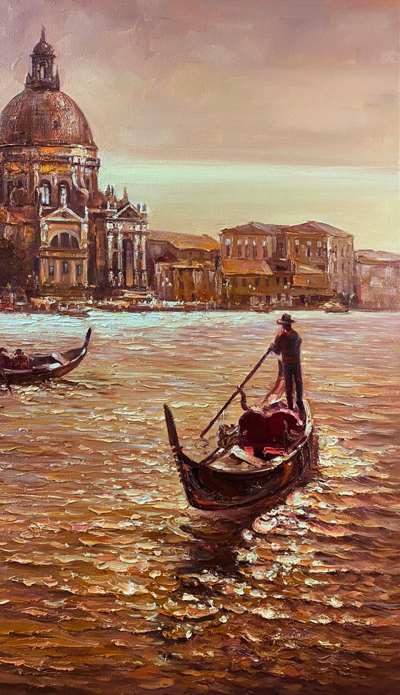 "Venice" 2023, 70x50 cm