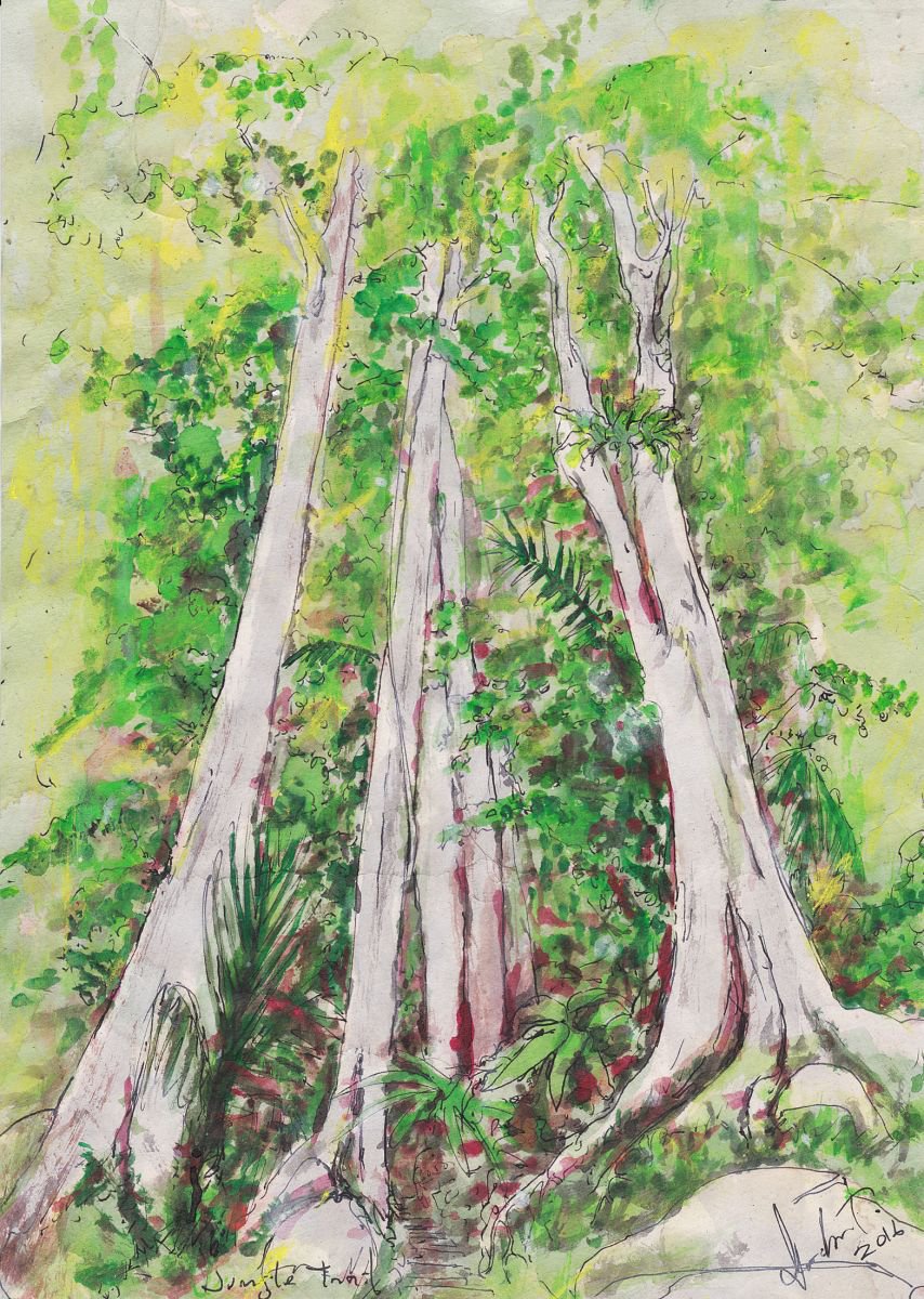 Jungle Trail by Gordon Tardio