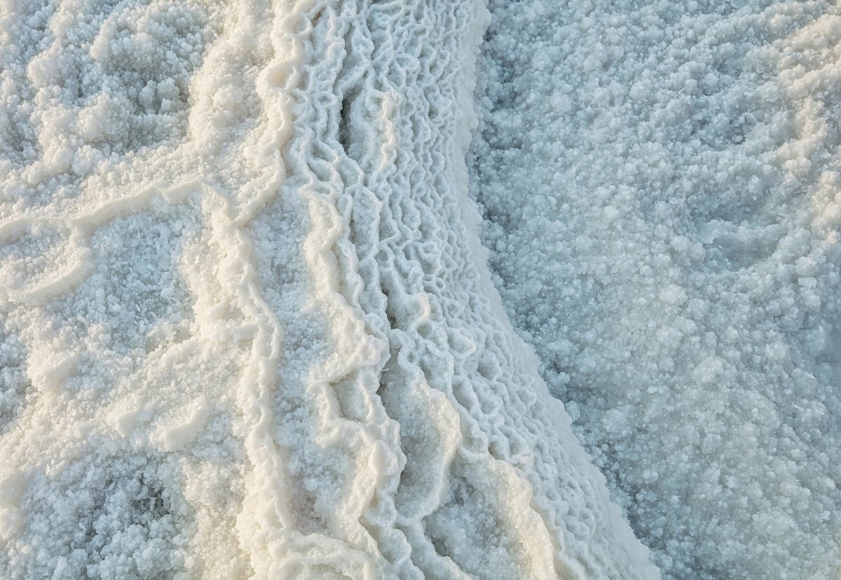 Photorealistic Photograph , Dead Sea Salt By Lidiya Dmitrieva, 47 X 33, Artwork For Sale On Artfinder