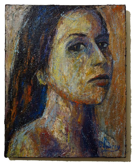 Original Oil Painting Abstract Expressionism Art deco Impressionism Portrait