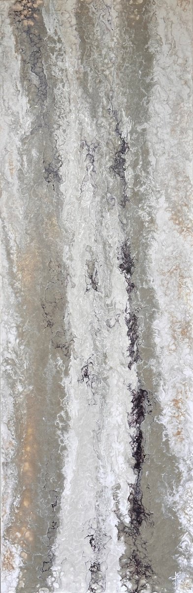 Diptych Lithic Drift 1 Panel By Kseniia Turik, 20 X 59, Artwork For Sale On Artfinder