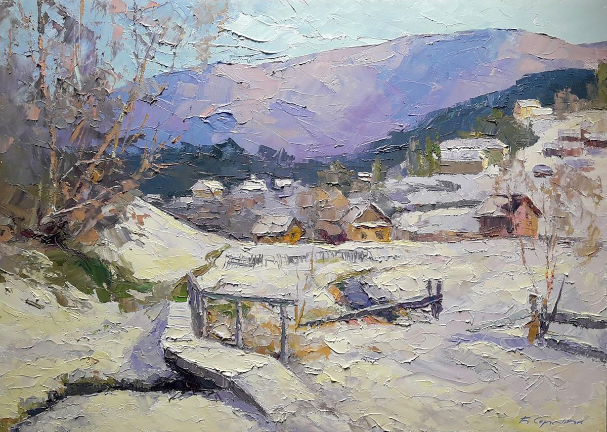 Winter Vorokhta by Boris Serdyuk
