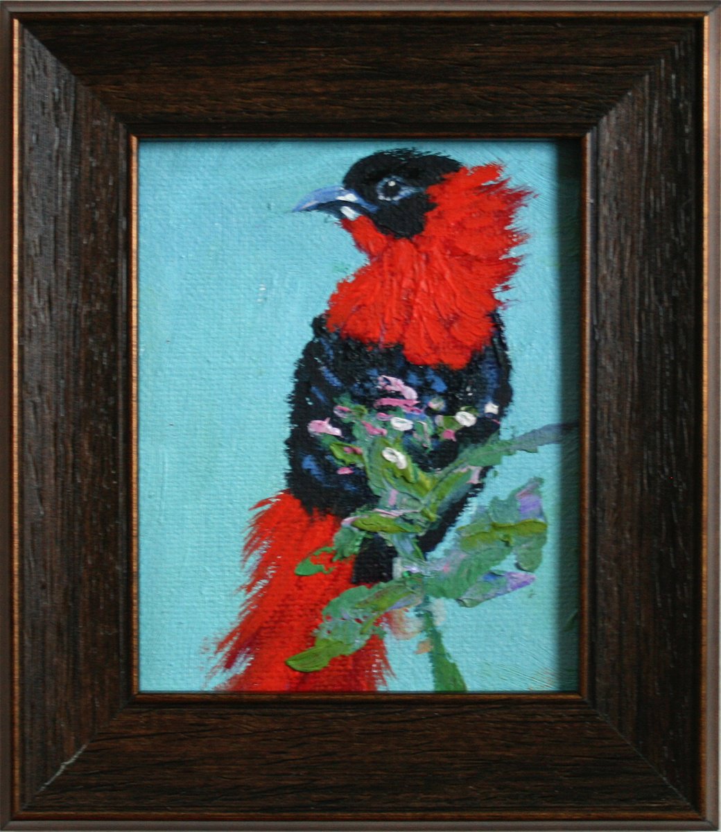 Bird 6 By Salana Art / Svetlana Samovarova, 5 X 6, Artwork For Sale On Artfinder