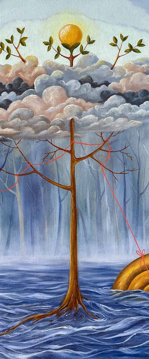 Beneath The Stormy Clouds by Eve Devore