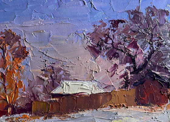 The Street Was Covered with Snow