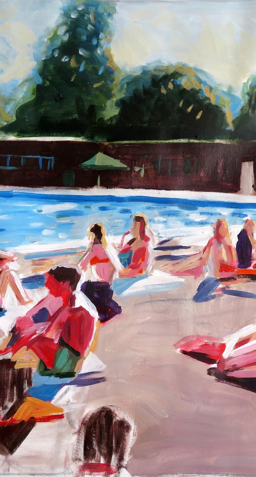 Lido - afternoon sun by Stephen Abela