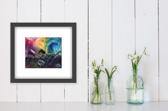 Encaustic Abstract 6
