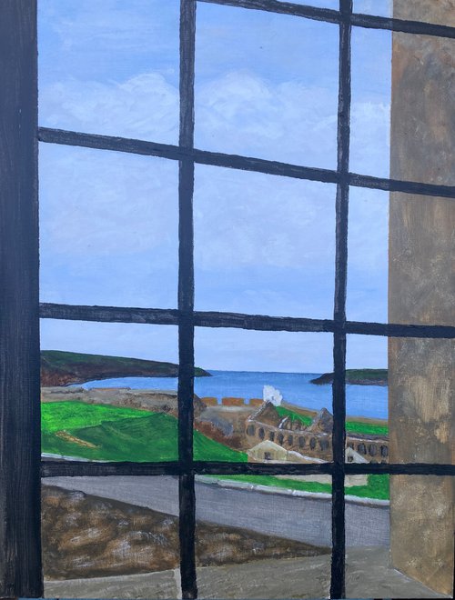 Ireland- King Charles Fort View by Alan Horne Art Originals