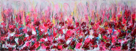 Field of Flawers - Abstract floral art