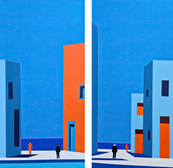In Between Diptych
