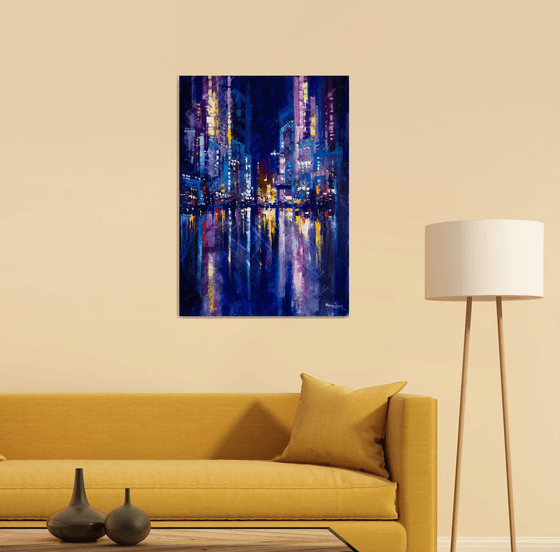 Reflection of the city