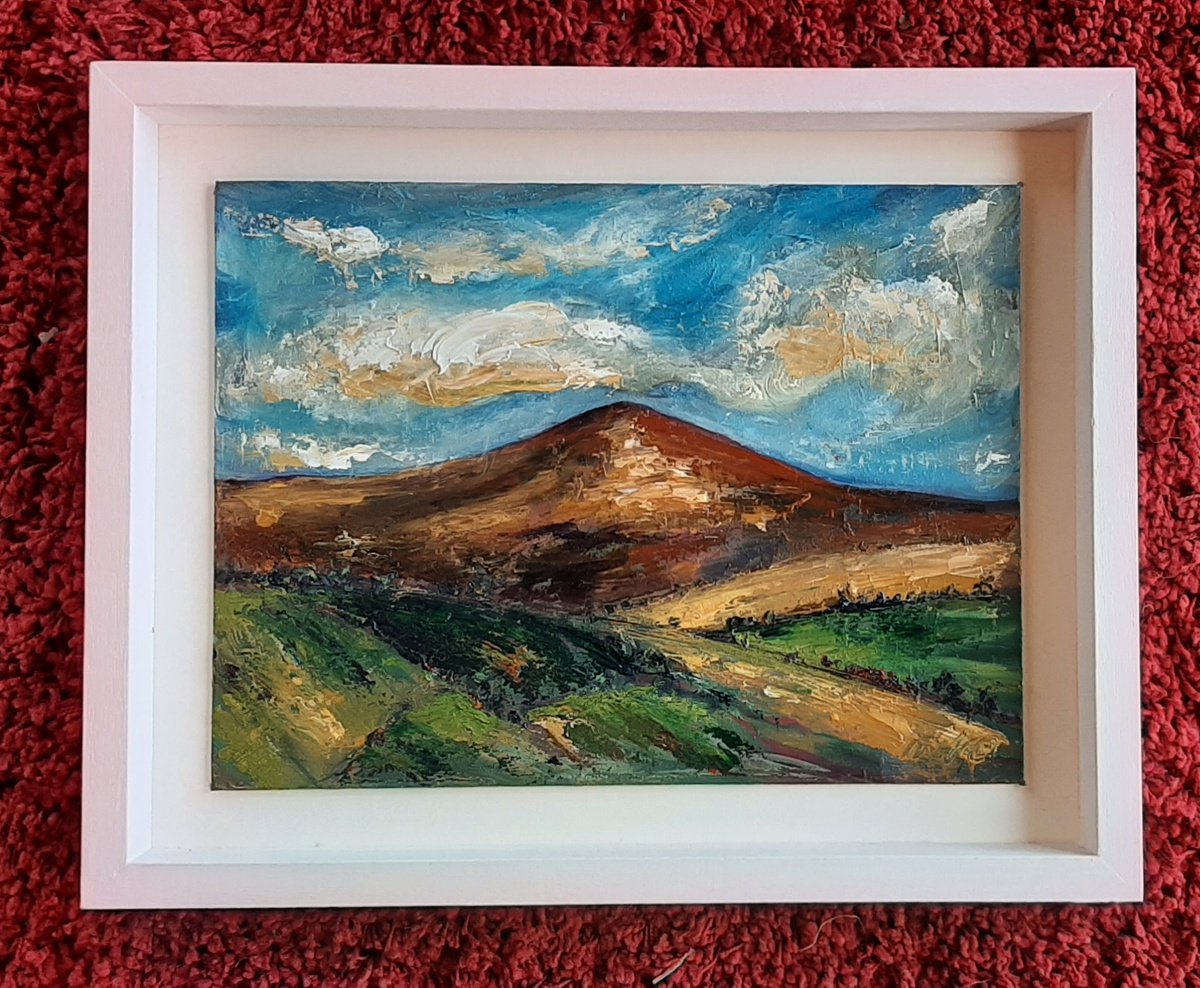 Autumn over Mount Leinster by Niki Purcell - Irish Landscape Painting