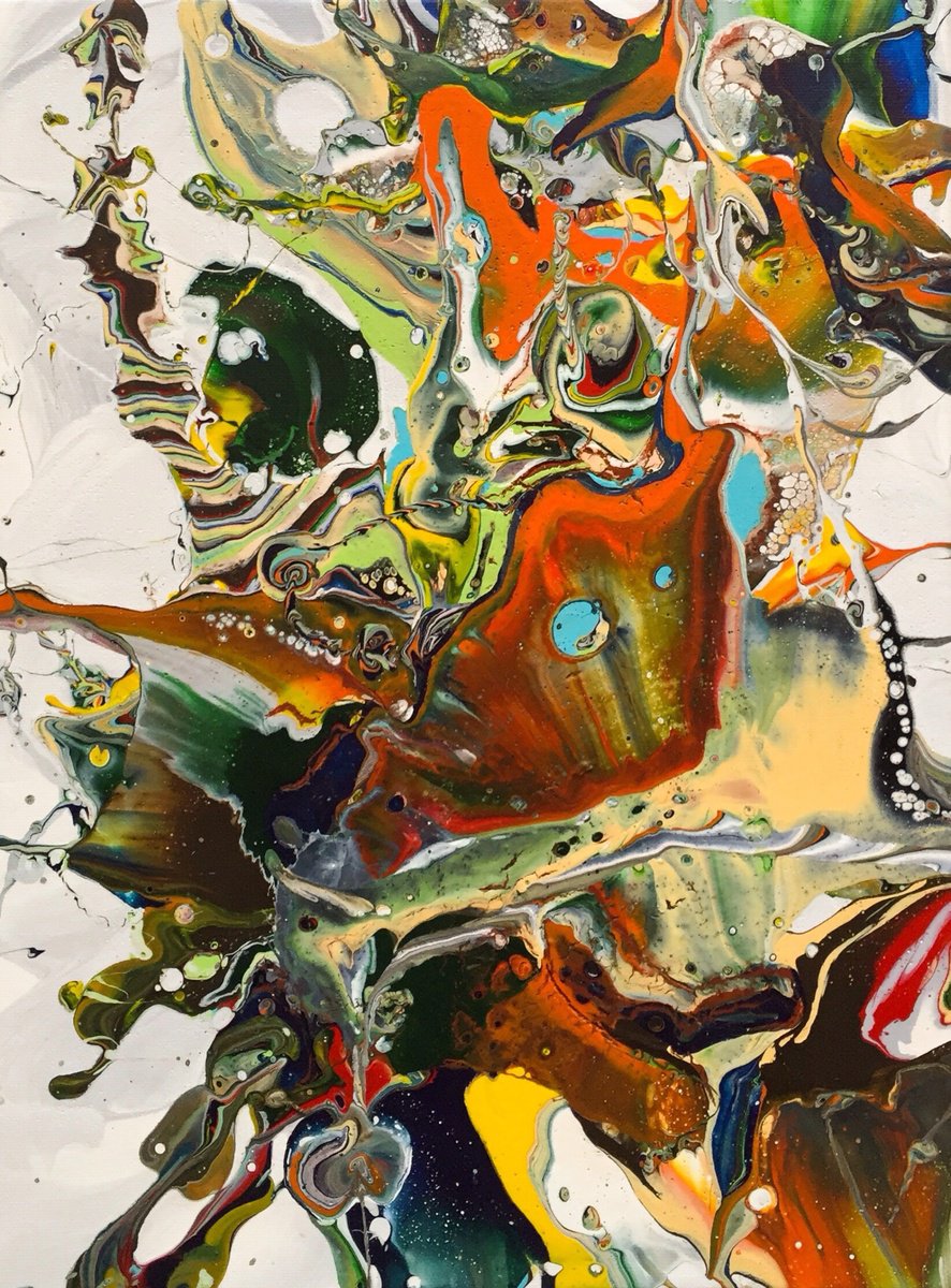 Les Envahisseurs Polymorphes By Jean-Philippe Estebenet, 12 X 16, Artwork For Sale On Artfinder