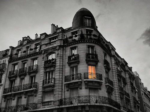 Paris Evening by Ron Colbroth