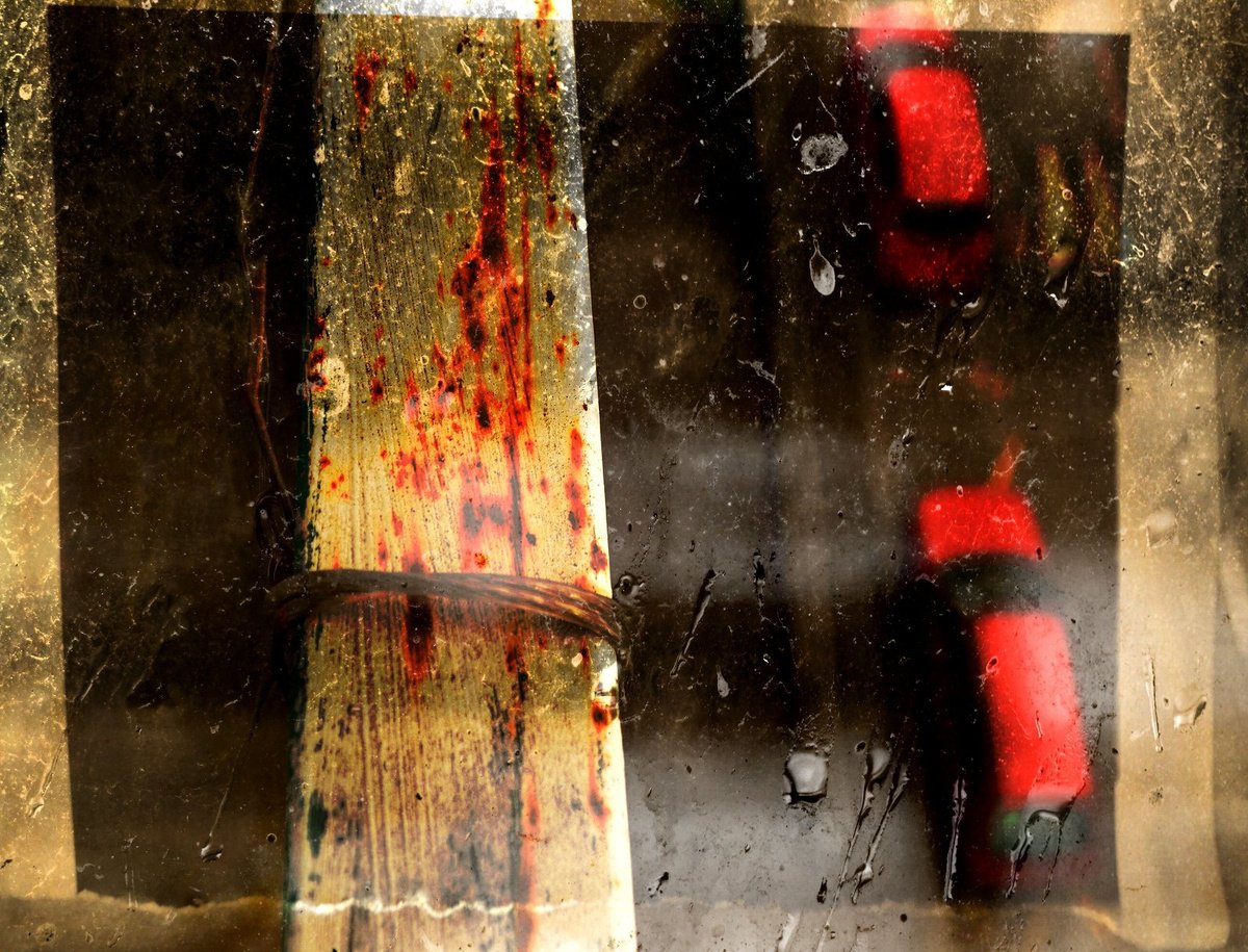 Surrealistic Cityscapes Photograph By Philippe Berthier, 26 X 20", Tempi?te Sur Mon Balcon......, Original Artwork