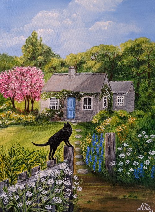 Cherry Tree Cottage by Anne-Marie Ellis