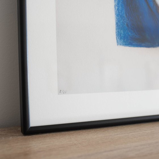 Synesthetic Letters - D (Framed)