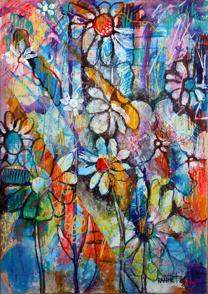  Flowers 16 By Rakhmet Redzhepov, 8 X 12, Artwork For Sale On Artfinder