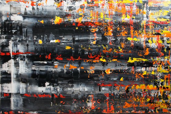 Burning Memories (120 x 80cm) XXL (48 x 32 inches)