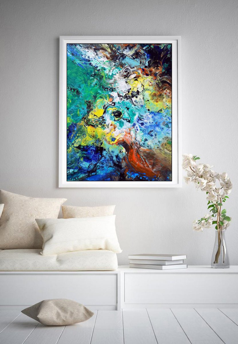 Contrasts By Areti Ampi, 20 X 28, Artwork For Sale On Artfinder