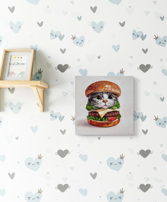Burger Cat