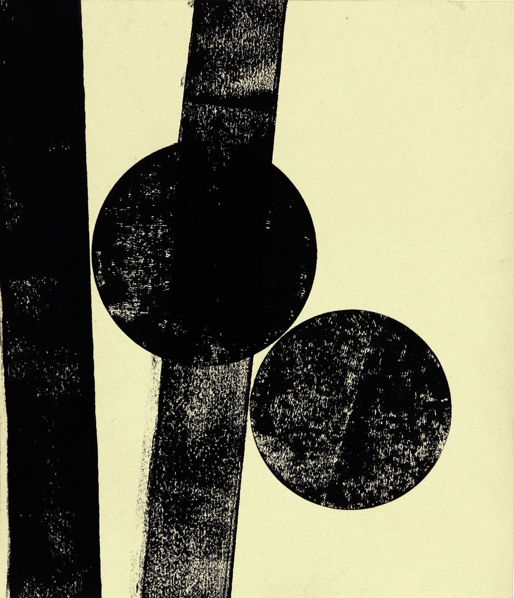 Abstract Acrylic Painting By Petr Strnad, 10 X 12", Integration X., Original Artwork