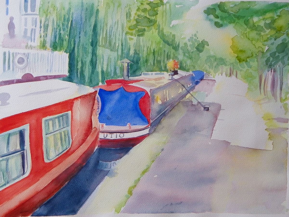 Regents Canal by Mary Stubberfield