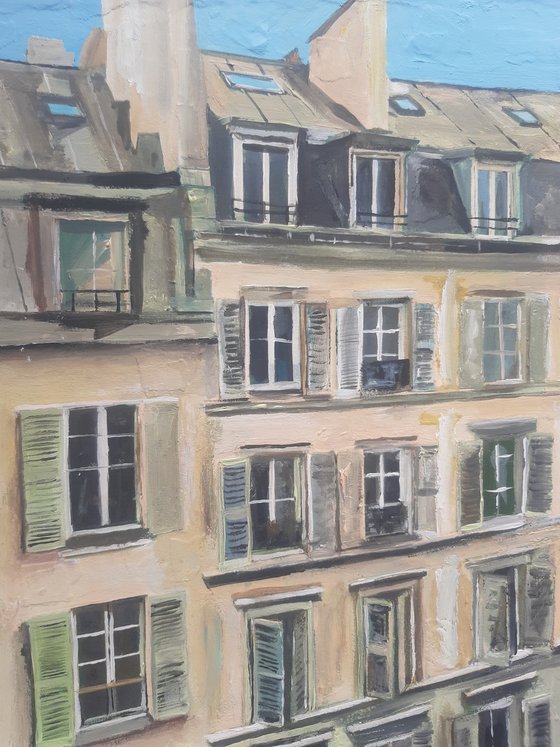 Parisien Flats From My Bedroom Window