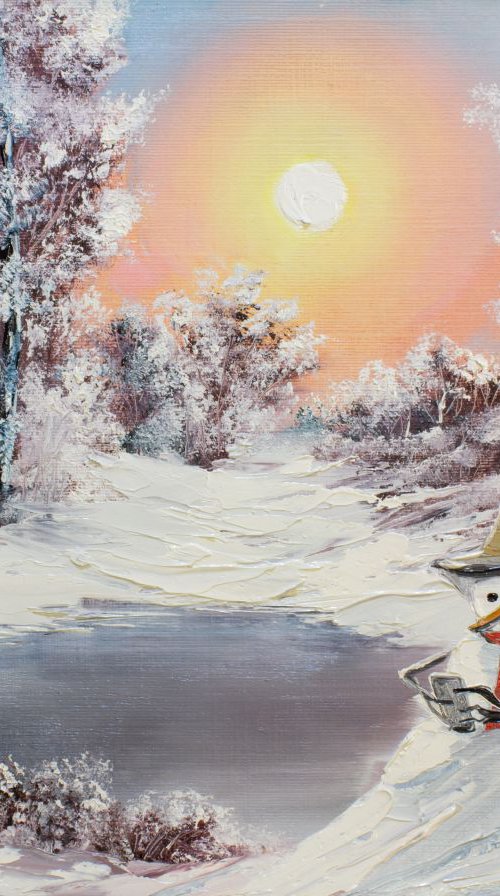 Snowman online by Lana Frey