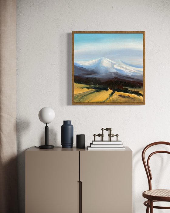 Day of Spring in the Mountains