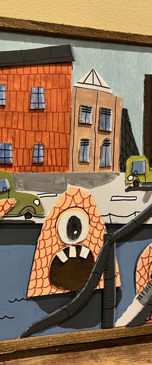 Kraken attack by Art of Aaron Wooten