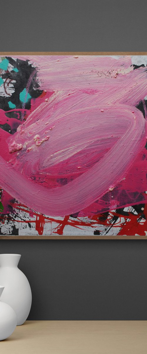 PINK CHAMPAGNE MOOD 2 by Daniela Schweinsberg