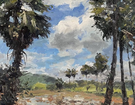 Rainy Season in Rural Thailand