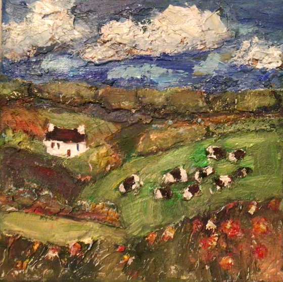 COWS IN THE CLOVER