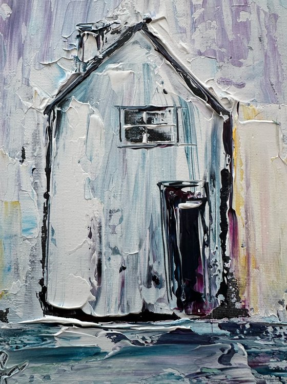White House acrylic