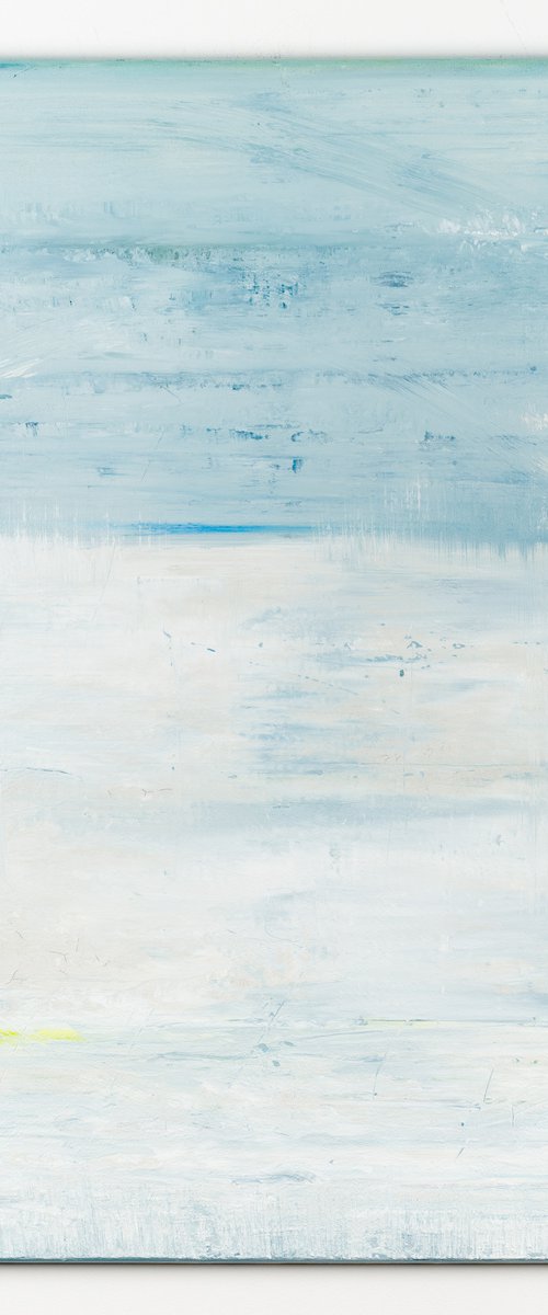 Blue abstract painting AO341 by Radek Smach