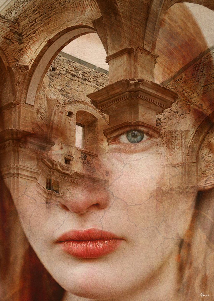Girl in Time by Bojan Jevtic
