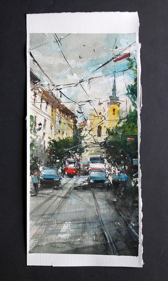 Brno City Scene