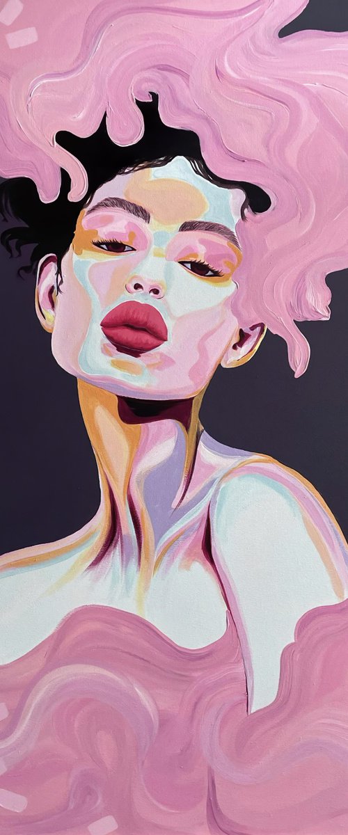 Pink Charm by Maryna Dobrova