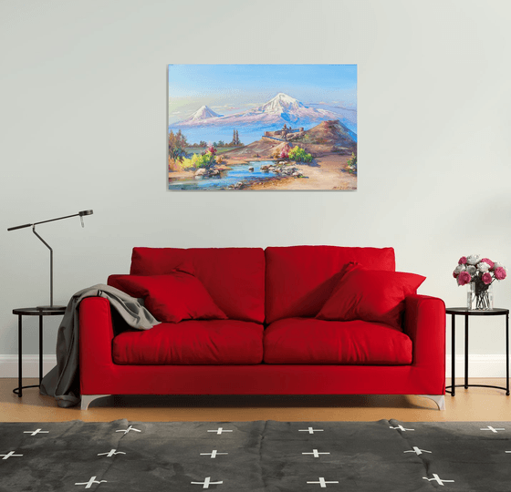 Spring Light at Khor Virap