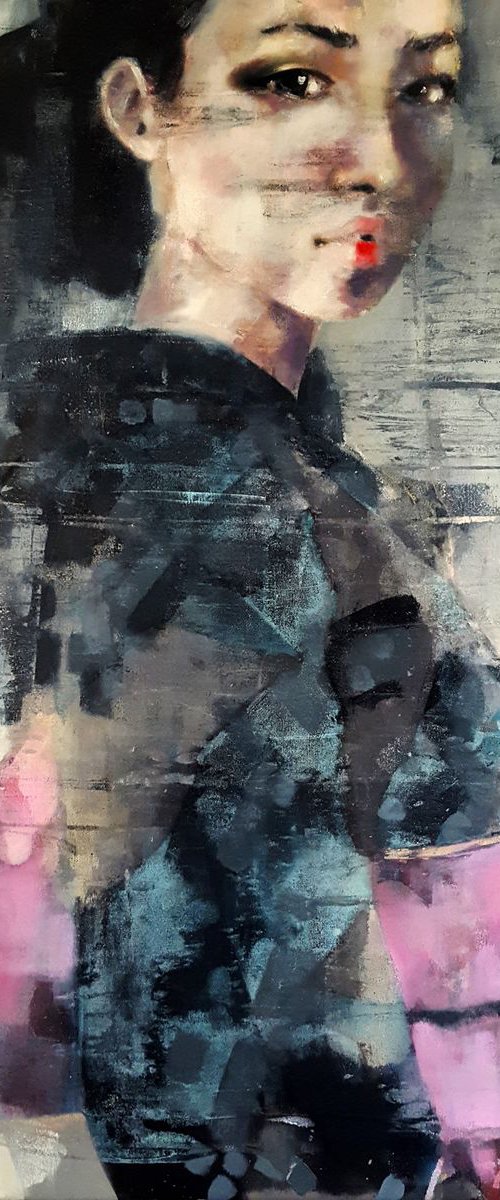 3-22-19 figure in kimono by Thomas Donaldson