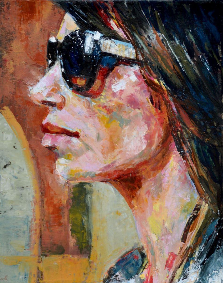 Expressive Oil Painting , Show Me By Sal Jones, 17 X 21, Artwork For Sale On Artfinder